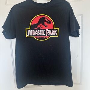 Jurassic Park Kids Black T-Shirt